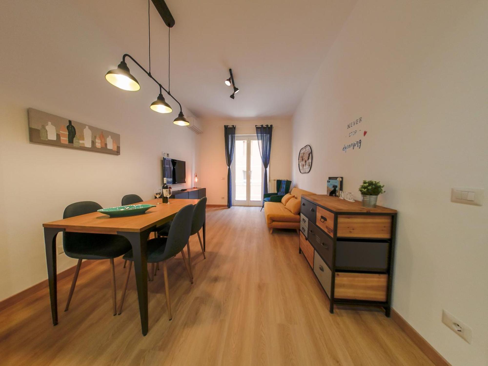 Chic Modern 2-Bedroom Near Metro 罗马 外观 照片